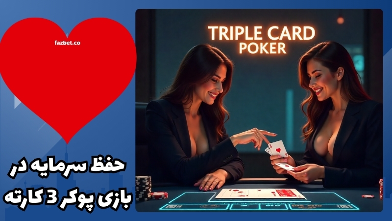 چگونه سرمایه خود را در بازی Triple Card Poker مدیریت کنیم؟